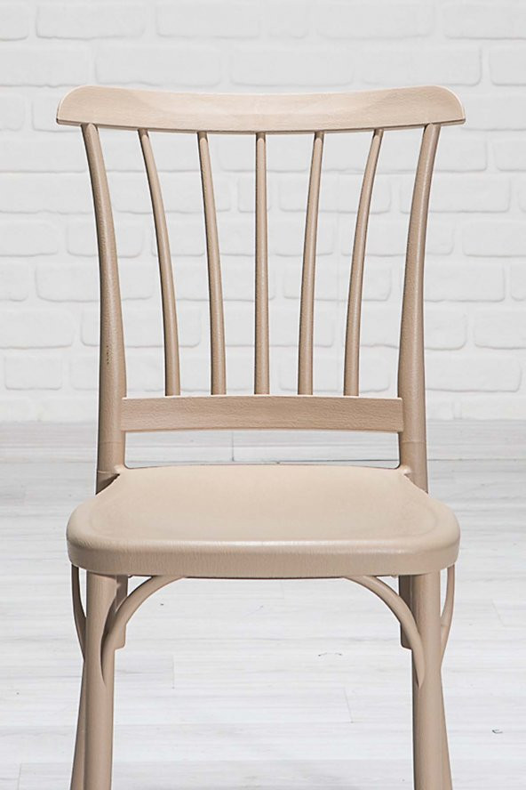 SANDALİE Matrix Wega Atlantik Çam / Violet Mutfak Masa Takımı - Cappucino - 2