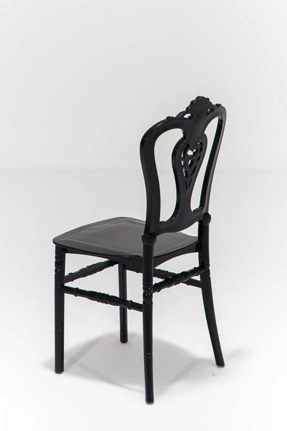 SANDALİE 4 Adet Carisma Siyah Sandalye / Balkon-Bahçe-Mutfak - 2