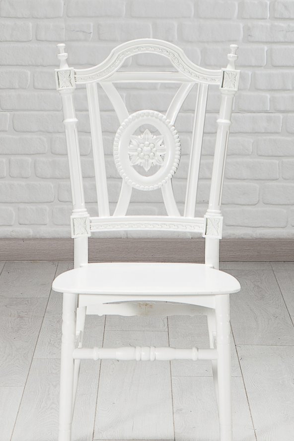 SANDALİE 4 Adet Keops Beyaz Sandalye / Balkon-Bahçe-Mutfak - 3