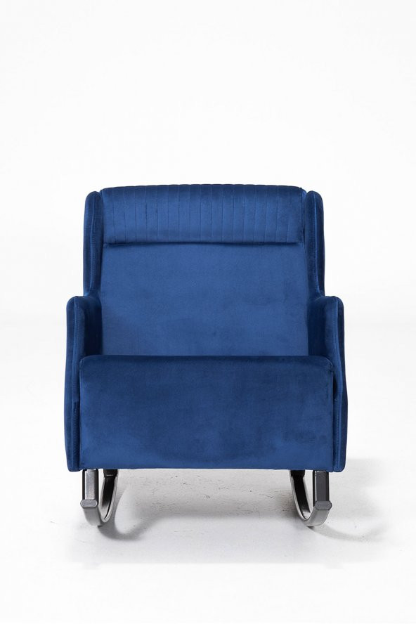 Mona Sallanır Berjer Tv Koltuğu Dinlenme Koltuğu - Lacivert - 2