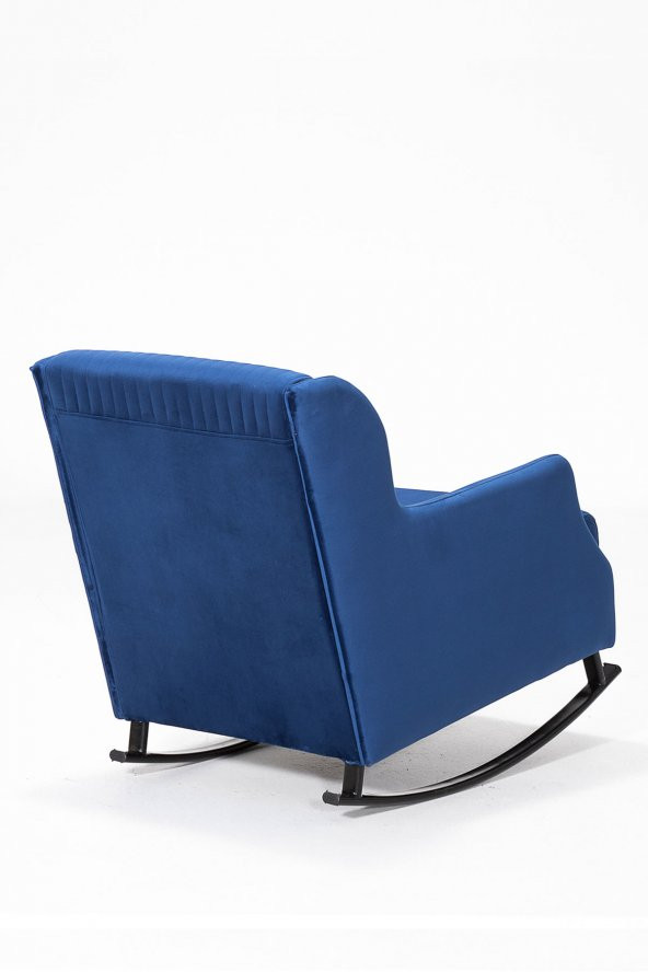 Mona Sallanır Berjer Tv Koltuğu Dinlenme Koltuğu - Lacivert - 3