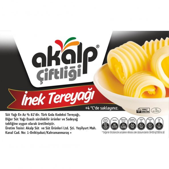 İnek Tereyağı 400 Gr - 2
