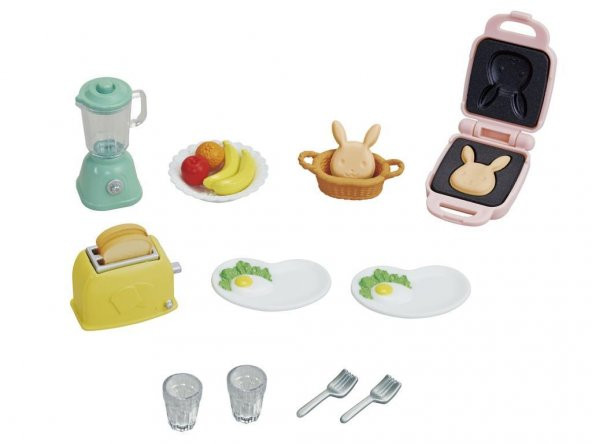 Sylvanian Families Kahvaltı Seti Oyun Seti Aksesuarları