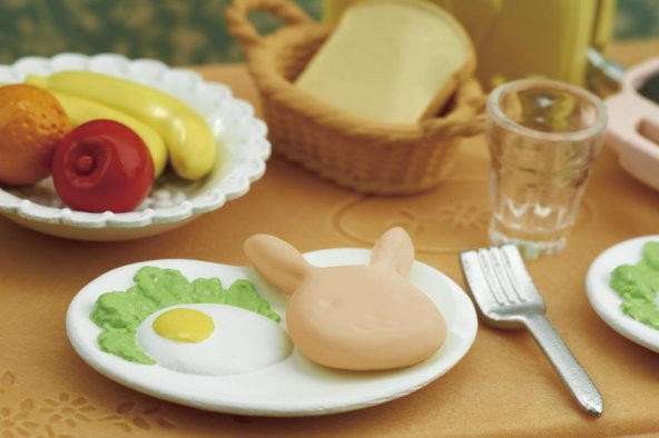Sylvanian Families Kahvaltı Seti Oyun Seti Aksesuarları - 4