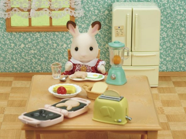 Sylvanian Families Kahvaltı Seti Oyun Seti Aksesuarları - 5