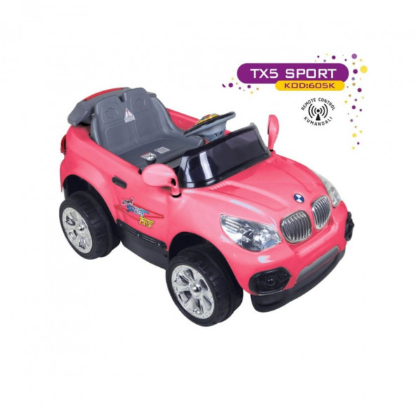 Aliş 605K TX5 Sport Uzaktan Kumandalı 12 V Akülü Araba