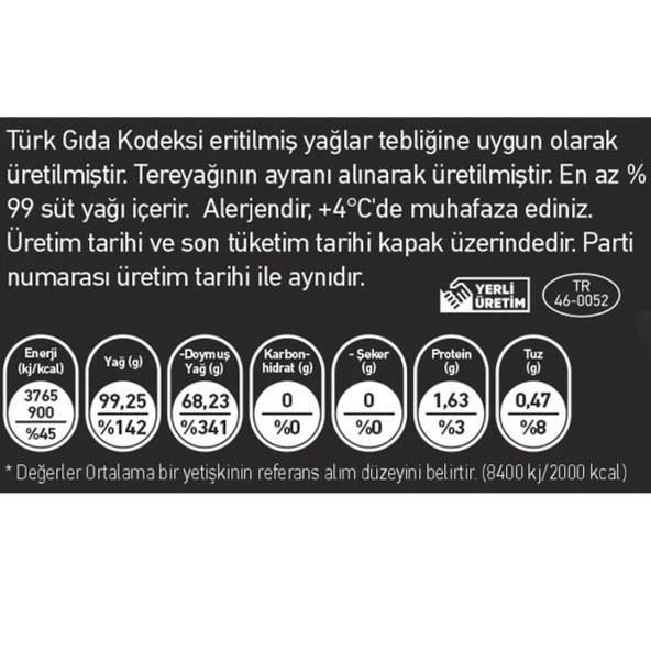 Sade Yağ 300 Gr - 2