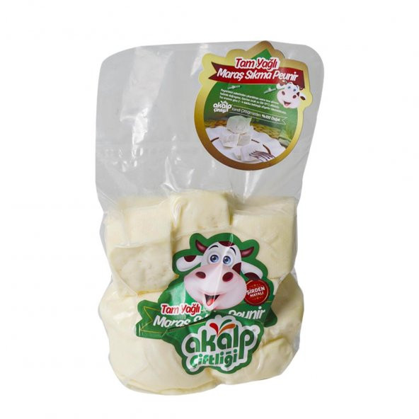 Tam Yağlı Maraş Sıkma Peyniri 500 Gr