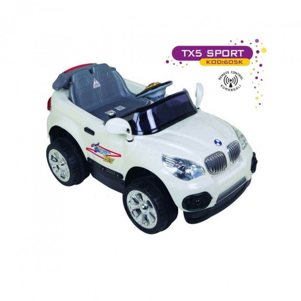 Aliş 605K TX5 Sport Uzaktan Kumandalı 12 V Akülü Araba