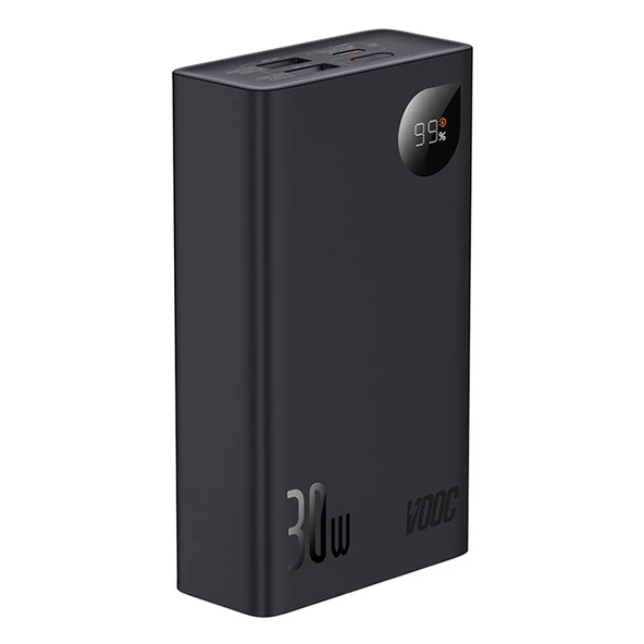 Baseus Adaman2 Digital Display 20000mAh 30W  Powerbank Taşınabilir Şarj Cihazı VOOC Edition