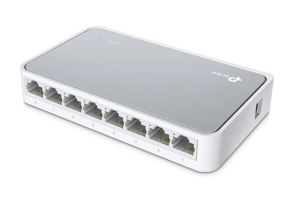 TP-LINK TL-SF1008D 8PORT 10/100 YÖNETİLEMEZ SWITCH - Resim 4