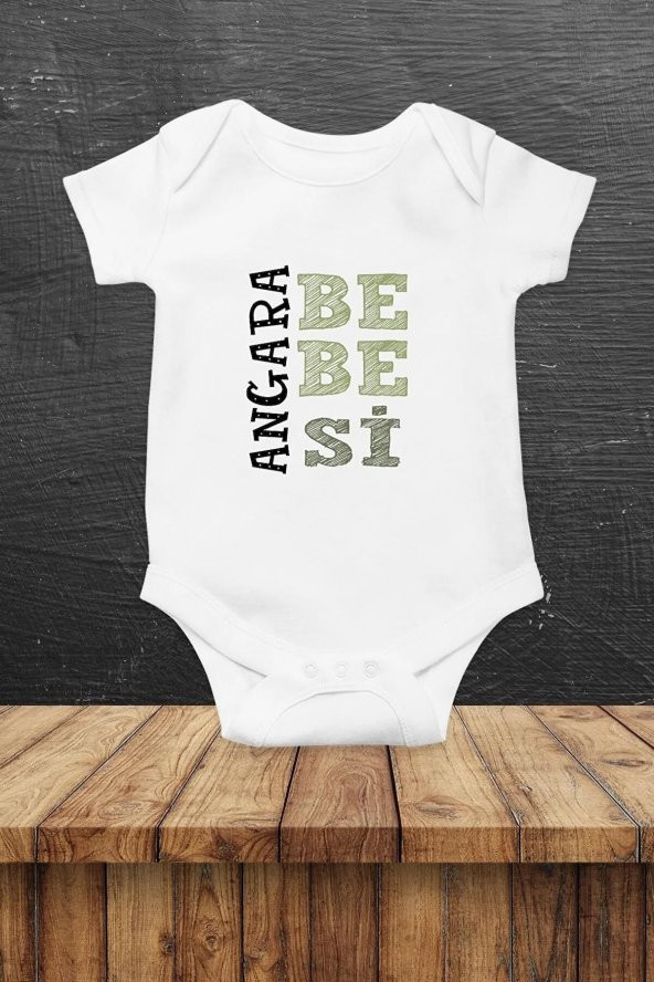 Angara Bebesi Hediyenza Özel Tasarım Bebek Zıbın Pamuklu Çıtçıtlı Body Bebek Hediye ürün görseli 1