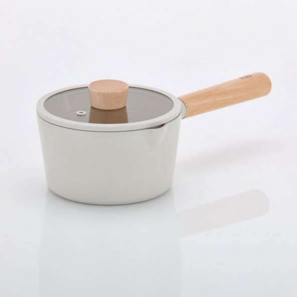 Neoflam Fika Alüminyum Döküm Süt Tavası Cam Kapaklı 16CM D-NEOF216 - 2