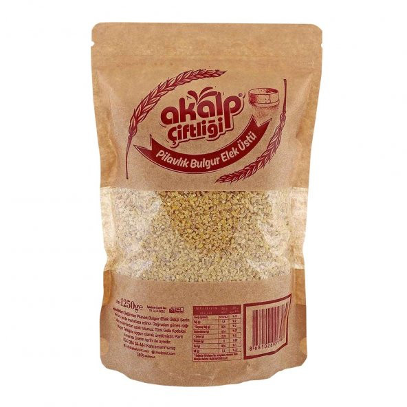 Pilavlık Bulgur Elek Üstü (1250 Gr)