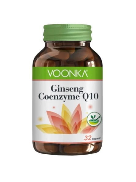 Voonka Ginseng İçerikli Coenzyme Q10 32 Kapsül - 1