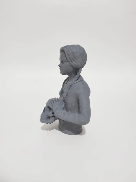 Wednesday Addams Family Thing El Şey Biblo Büst 3d Baskı Aksiyon Figürü Hediyelik Kişiye Özel 10 Cm - 4
