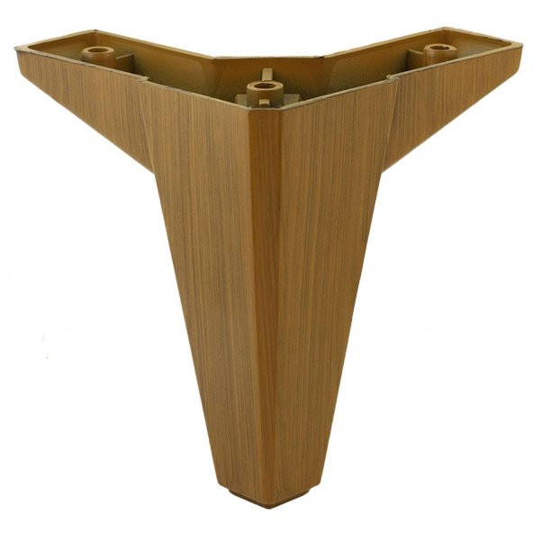 Mobilya Yatak Kanepe Sehpa Çekyat Baza TV Ünitesi Koltuk Ayağı Ahşap Desenli Koyu Ceviz 12 cm Ayak - 3