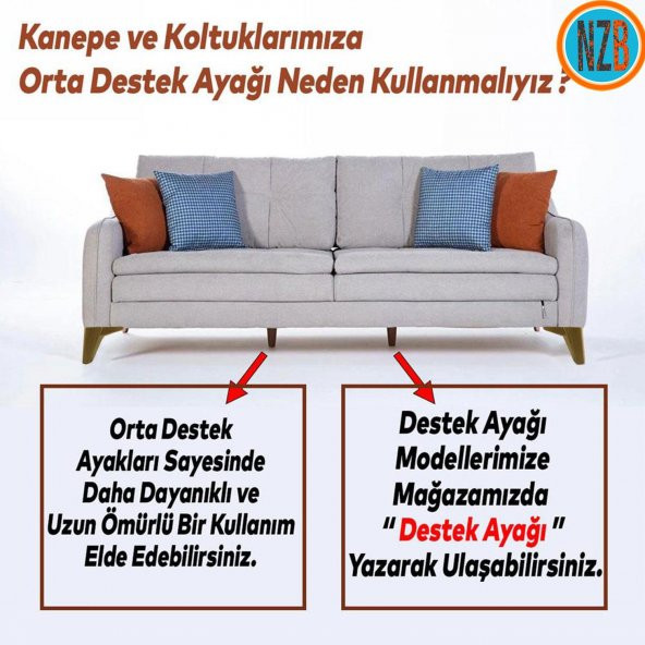 Mobilya Yatak Kanepe Sehpa Çekyat Baza TV Ünitesi Koltuk Ayağı Ahşap Desenli Koyu Ceviz 12 cm Ayak - 5