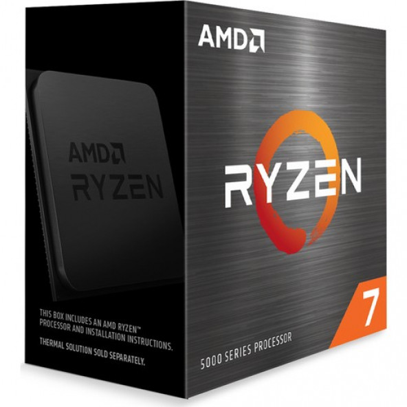 AMD RYZEN 7 5800X 3''8/4.7GHZ VGA'SIZ FANSIZ 36MB 105W AM4 BOX