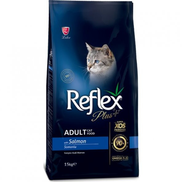 Reflex Plus Somonlu 15 kg Yetişkin Kedi Maması