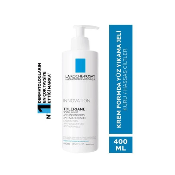 La Roche Posay Toleriane Caring Wash 400 Ml - SKT:11/2026