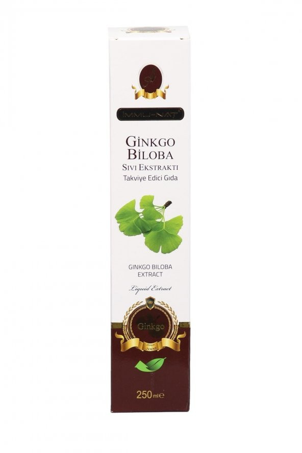 Immunat Ginkgo Biloba Ekstraktı 250 ml