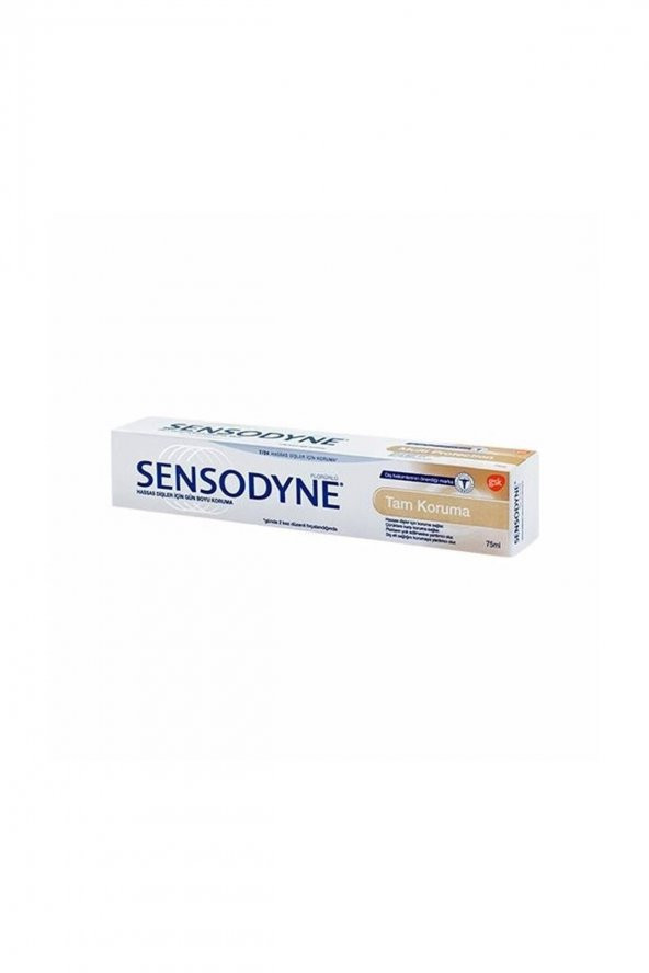 Sensodyne tam Koruma Diş Macunu 75 Ml Ve Diş Fırçası Diş Eti Bakımı