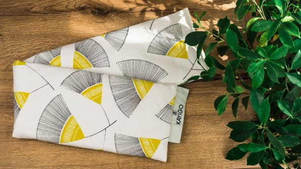 Kayigo Warmy Lavantalı Ilık Sarılma Yastığı-Hardal Çiçeği - Resim 4