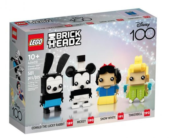 LEGO BrickHeadz 40622 Disney 100th Celebration