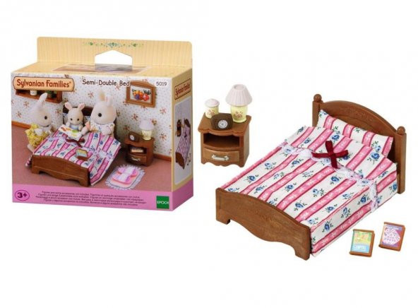 Sylvanian Families Semi Double Bedrom Oyun Seti Aksesuarları