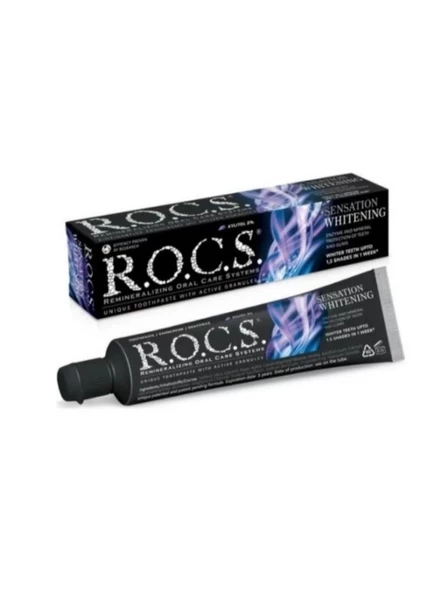 Rocs Sensation Whitening Beyazlatıcı Diş Macunu 60ml