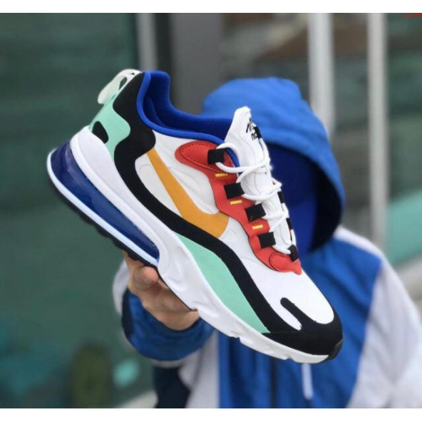 Nike Air Max 270 React Erkek Sneaker Ayakkabı multi-color - 5