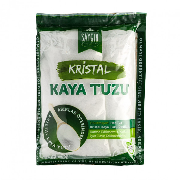 SAYGIN Kaya Tuzu Sofralık 500 G