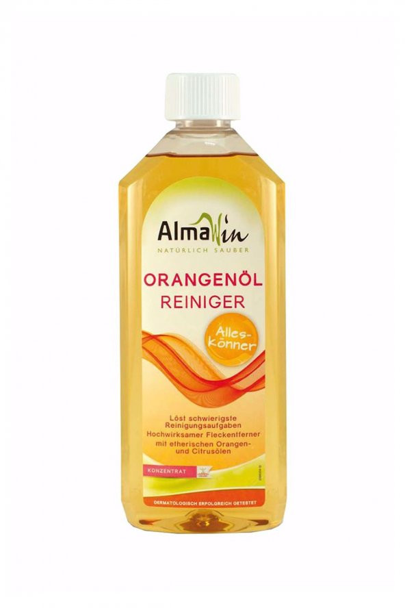 Almawin Almawin Organik Portakal Özlü Çok Amaçlı Sıvı Leke Temizleyici 500ml - 1