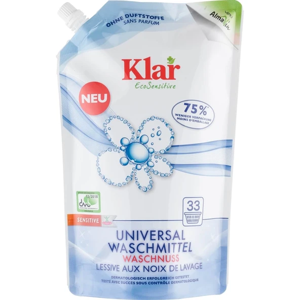 Klar Klar Organik Çamaşır Yıkama Sıvısı (1,5 lt) - 1