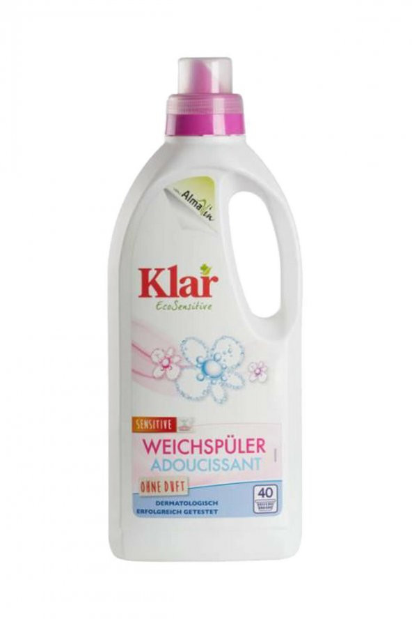 Klar Klar Organik Kokusuz Çamaşır Yumuşatıcısı (El + Makine) 1 lt - 1