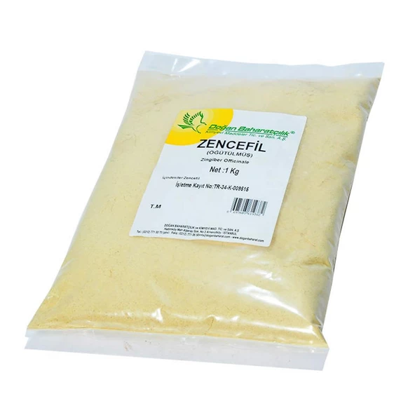 Doğan Baharatçılık Toz Zencefil 1 Kg Kiloluk Paket Öğütülmüş - 5