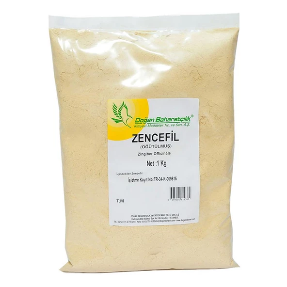 Doğan Baharatçılık Toz Zencefil 1 Kg Kiloluk Paket Öğütülmüş - 2
