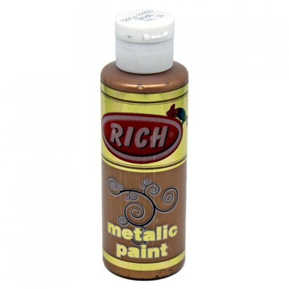 Rich Akrilik Boya Metalik 120 CC Bronz 120-0740