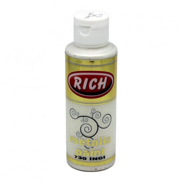 Rich Akrilik Boya Metalik 120 CC İnci 120-0730