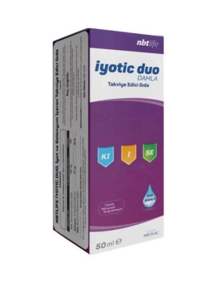 Nbtlife Iyotic Duo Damla 50 Ml