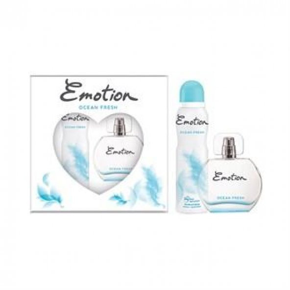 Emotion Ocean Fresh Edt 50 Ml + 150 Ml Deodorant Kadın Parfüm Seti
