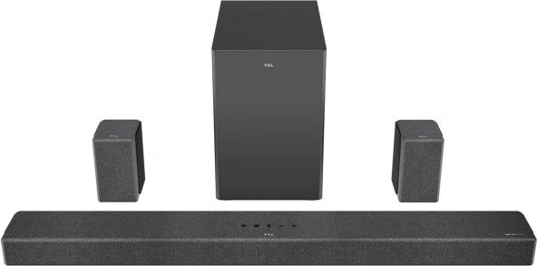 Tcl X937U 7.1.4 Kanal 1020W Dolby Atmos Kablosuz Uydu Hoparlörlü Wireless Soundbar - 2