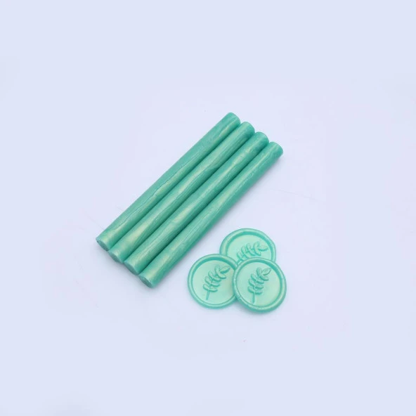 Mühür Mumu Çubuk 11mmx120mm 10 lu Paket Model: 635 SU YEŞİLİ - 2