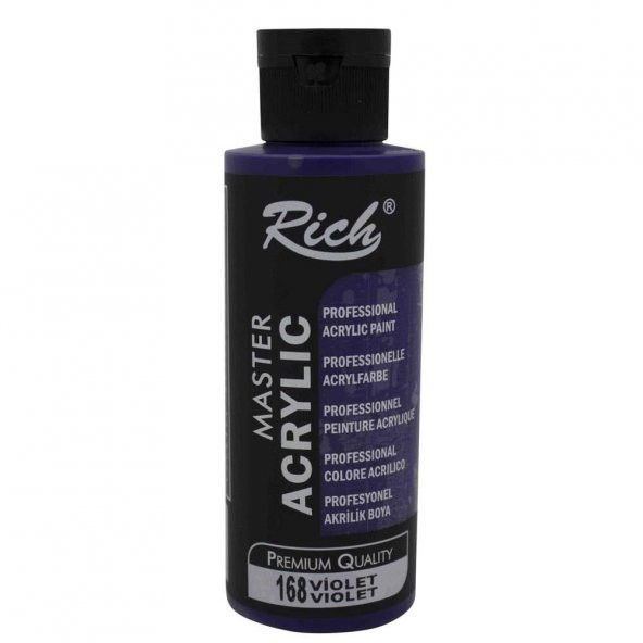 Rich Akrilik Boya Master 120 CC Violet 168 ürün görseli