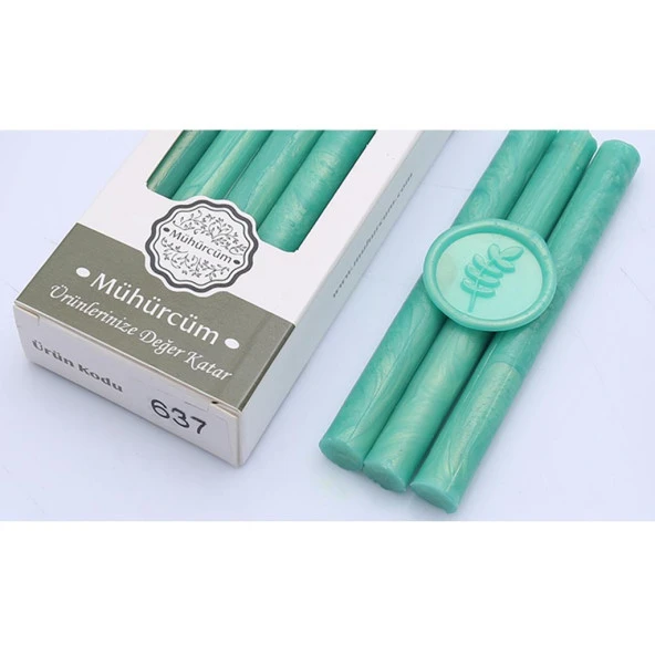 Mühür Mumu Çubuk 11mmx120mm 10 lu Paket Model: 637 YEŞİL VADİ ürün görseli