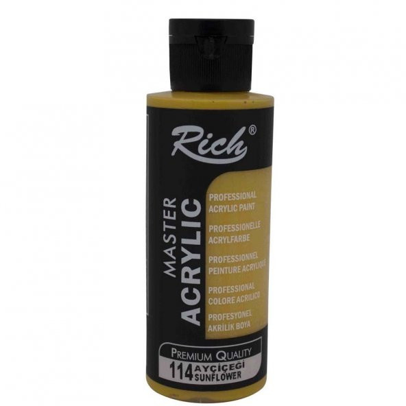 Rich Akrilik Boya Master 120 CC Ayçiçeği 120-114 ürün görseli