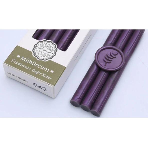 Mühür Mumu Çubuk 11mmx120mm 10 lu Paket Model: 643 KARADUT ürün görseli