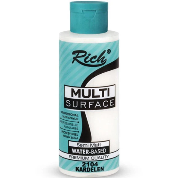 Rich Akrilik Boya Multi Surface 120 CC Kardelen 2104 ürün görseli