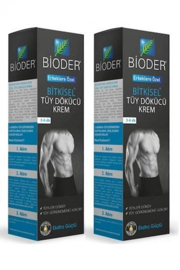 Bioder Bitkisel Tüy Dökücü Krem Erkeklere Özel 100 Ml-2 ADET-SKT:12M - Resim 2